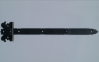 Петля-стрела фигурная  670 мм без покрытия