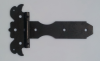 Петля-стрела фигурная  160 мм без покрытия