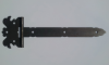 Петля-стрела фигурная  420 мм без покрытия
