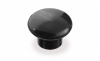 Кнопка гриб черный пластик