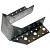 Опора бруса раскрытая OBR-R 50x140х76х2,0(51х135) цинк